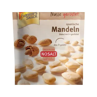 Badem pečeni i slani sa kurkumom 150g