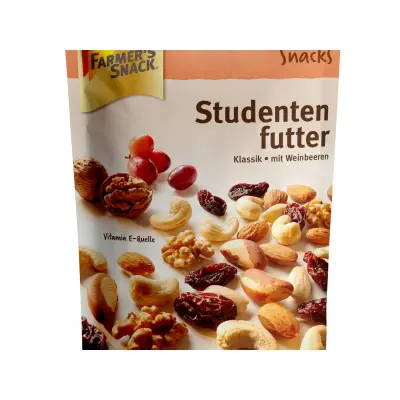 Studentski Mix sa suvim grožđem i brusnicom 125g