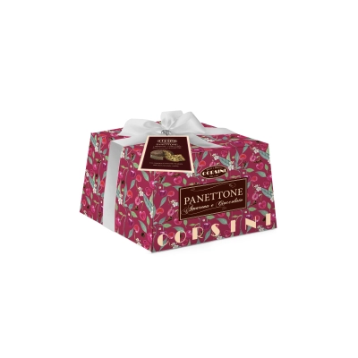 Panettone sa višnjom, čokoladom i  bademima 1kg